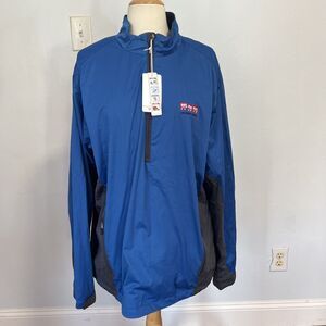 North End Core Jacket Men’s L‎ Ezem System Full Zip Nautical Blue Windbreaker